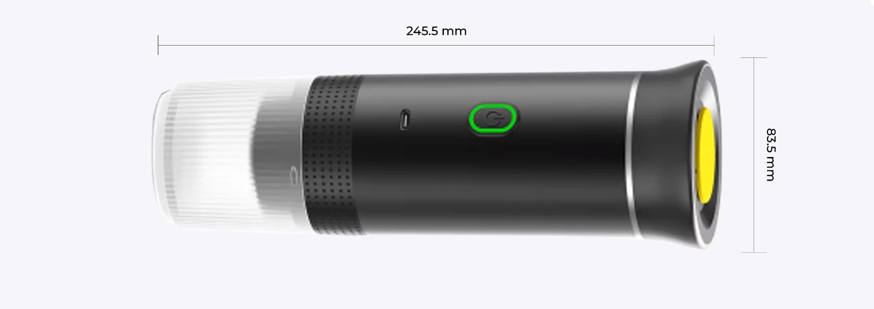 Techlume GO matmenys